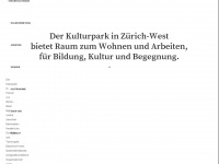 kulturpark.ch Webseite Vorschau