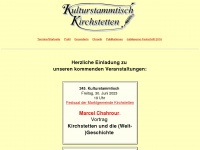 kulturstammtisch.at Webseite Vorschau