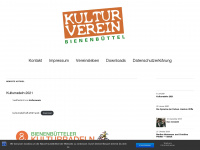 kulturverein-bienenbuettel.de Webseite Vorschau