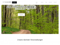 kulturverein-wienerwald.at Webseite Vorschau