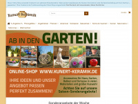 kunert-keramik.de Webseite Vorschau