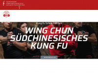 kungfuschulekaernten.at Webseite Vorschau
