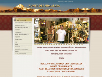 kunst-des-himalaya.com Webseite Vorschau
