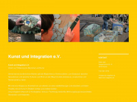 kunst-integration.de Webseite Vorschau