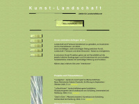 kunst-landschaft.de Webseite Vorschau