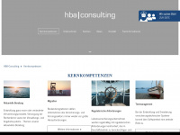 hba-consulting.de Webseite Vorschau