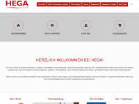 hega.net Webseite Vorschau