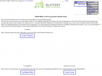 blattert-muehle.de Webseite Vorschau