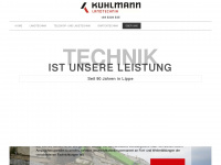 kuhlmann-blomberg.de Webseite Vorschau