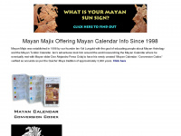 mayanmajix.com Webseite Vorschau
