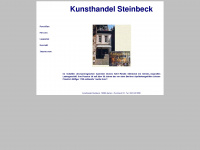 kunsthandel-steinbeck.de Webseite Vorschau