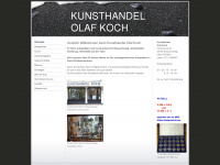 kunsthandel-koch.de Webseite Vorschau