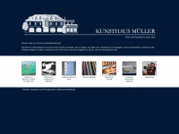 kunsthaus-mueller.de Webseite Vorschau