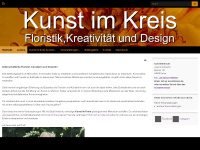 kunstimkreis.de Webseite Vorschau