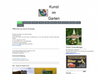 kunstimgarten.at Webseite Vorschau