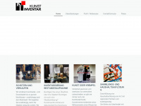kunstinventar.ch Webseite Vorschau