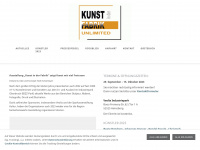 kunstinderfabrik.de Webseite Vorschau