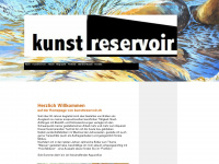 kunstreservoir.ch Webseite Vorschau