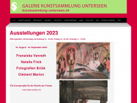 kunstsammlung-unterseen.ch Webseite Vorschau