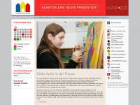 kunstschule-neuss.de Webseite Vorschau