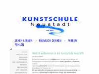 kunstschule-neustadt.de Webseite Vorschau