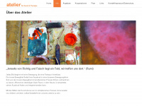 kunsttherapieatelier-nuertingen.de Webseite Vorschau