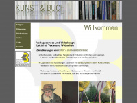 kunstundbuch.ch Webseite Vorschau