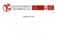 kunstverein-eschwege.de Webseite Vorschau