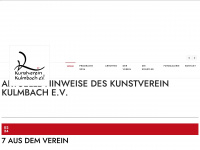 kunstverein-kulmbach.de Webseite Vorschau