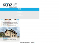 kunzle.ch Webseite Vorschau