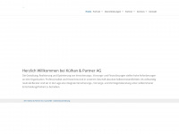 kupa.ch Webseite Vorschau