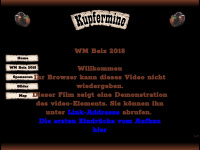 kupfermine.ch Webseite Vorschau