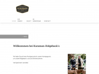 Kuraman-ridgebacks.de