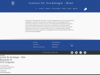 kurdologie-wien.at Webseite Vorschau