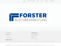 kurt-forster.ch Webseite Vorschau