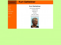 kurt-gahleitner.de Webseite Vorschau