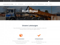 kurt-ripke.de Webseite Vorschau