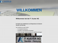 kuster-ag.ch Webseite Vorschau