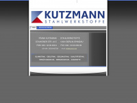 kutzmann-stahlwerkstoffe.de Webseite Vorschau