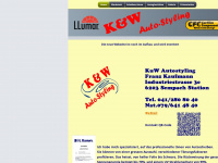 kuw-autostyling.ch Webseite Vorschau