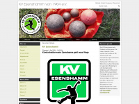 kv-esenshamm.de Webseite Vorschau