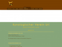 kv-uri.ch Webseite Vorschau