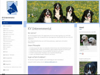 kv-unteremmental.ch Webseite Vorschau