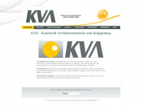 kva.co.at Webseite Vorschau