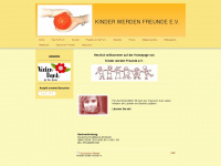 kinder-werden-freunde.eu Webseite Vorschau