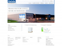kwizda-pharmadistribution.at Webseite Vorschau
