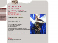 kyartmusic.de Webseite Vorschau