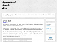 kyokushinkai-karate-chur.ch Webseite Vorschau