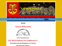 kzv-rietberg.de Webseite Vorschau