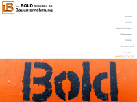l-bold.de Webseite Vorschau
